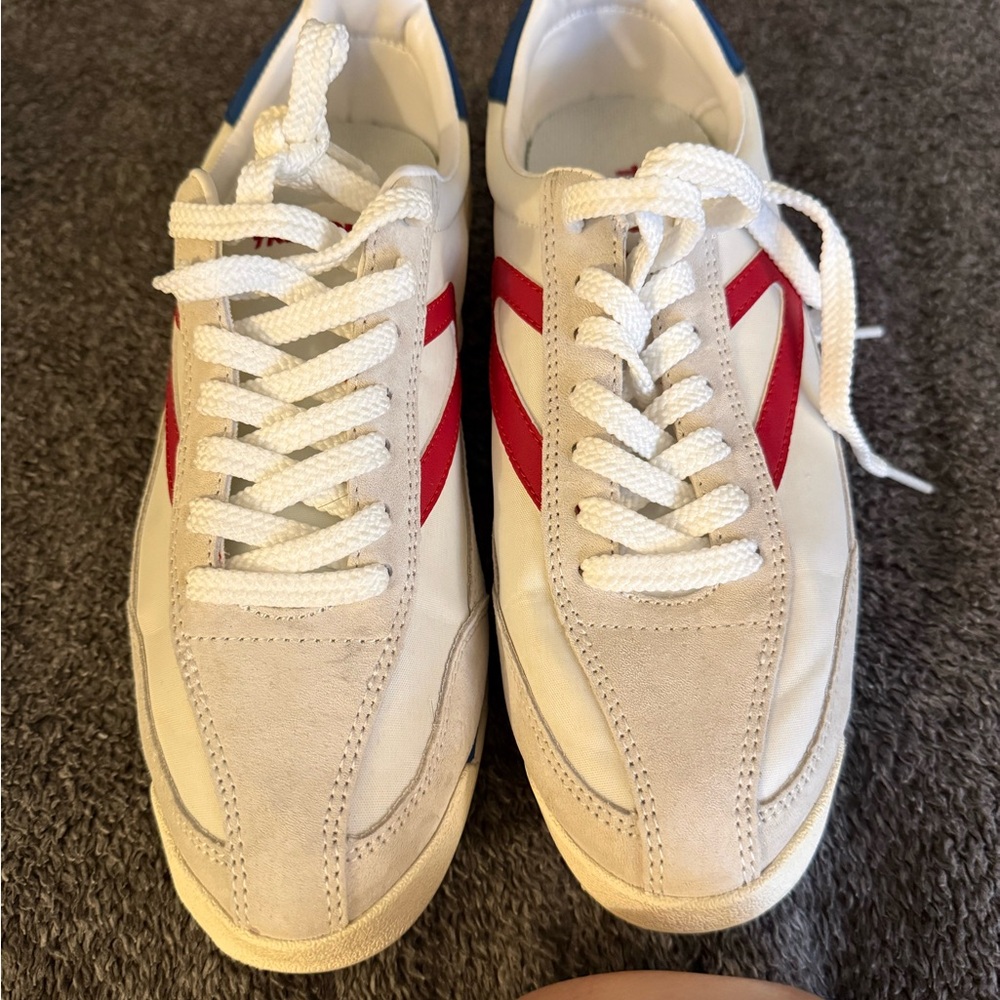Tretorn Rawlins Red, White and Blue Sneakers
Size 7.5 - Picture 4 of 6